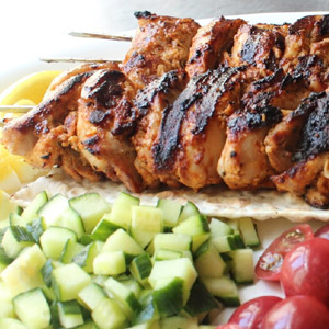grilled chicken sosaties blm001