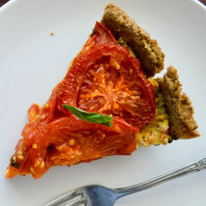 tomato herb quiche vip004